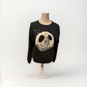 The Nightmare before Christmas Black Long Sleeve Sweatshirt Medium 7-9 Disney